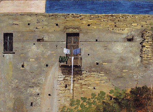 A Wall in Naples, 1782, Thomas Jones