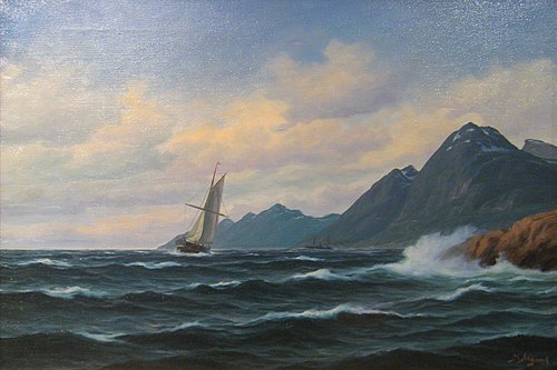 Paysage côtier, 2000, Martin Aagaard