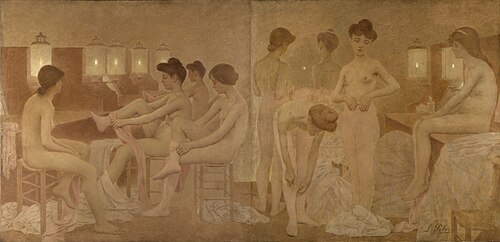 Les Danseuses, 1907, Fernand Pelez