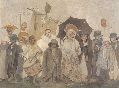 La Vachalcade, 1898, Fernand Pelez