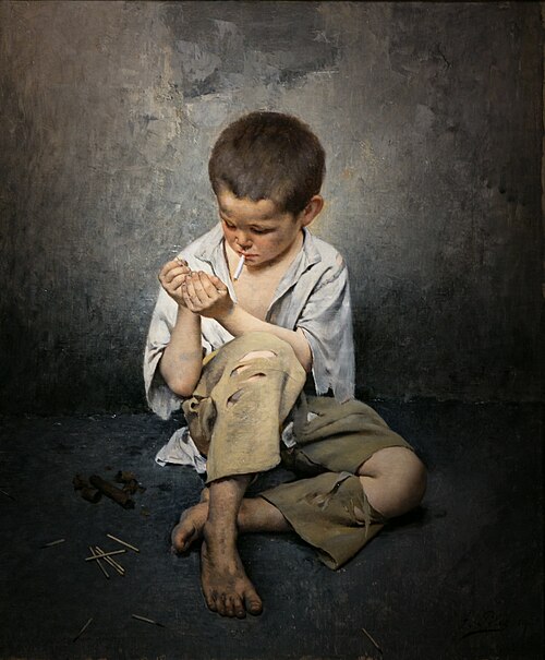 Street Child, 1880, Fernand Pelez