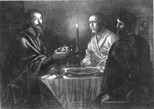 Christ at Emmaus, 1610, Matthäus Gundelach
