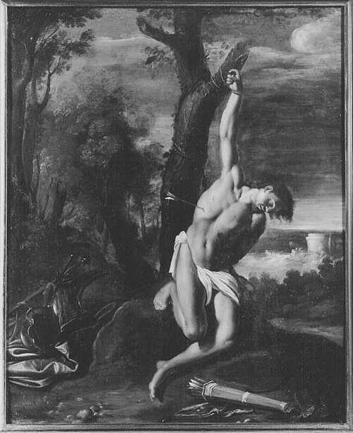 Hl. Sebastian (?), 1610, Matthäus Gundelach