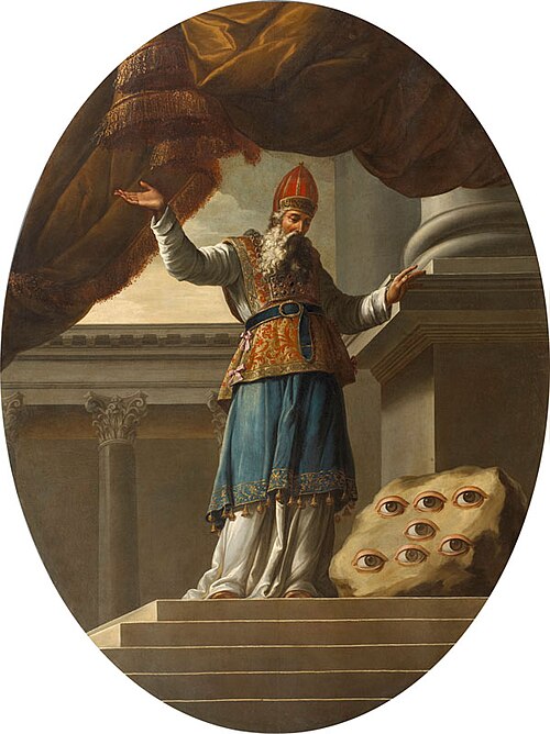 Vision de Zacharie, 1720, Ambroise Crozat
