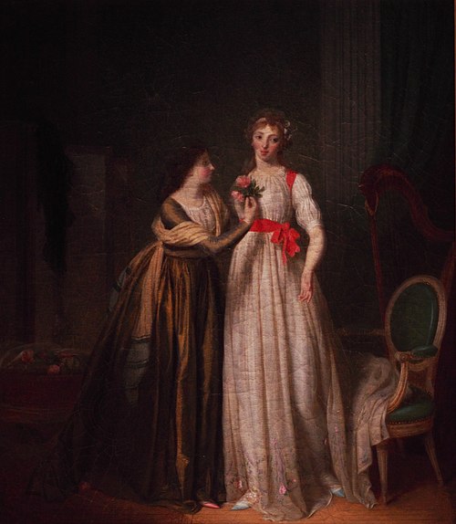 Deux amies, 1788, Jean-Simon Fournier