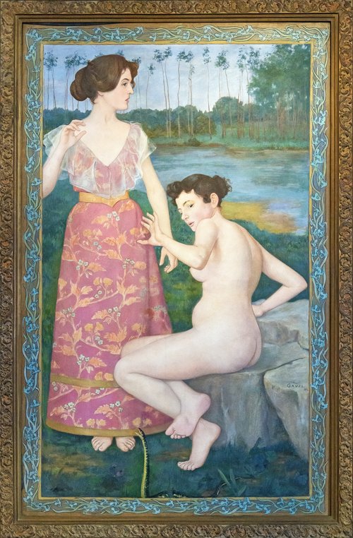 Scène mythologique, 1894, François Gauzi