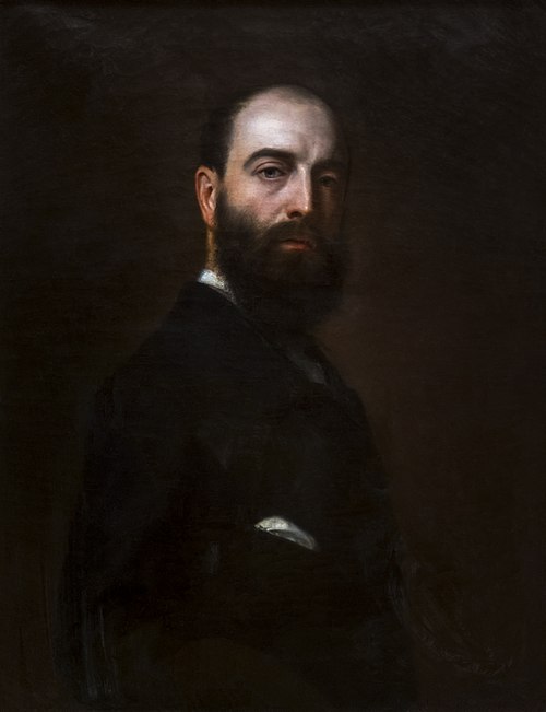 Portrait de Louis de Planet par lui-même, 1855, Louis de Planet