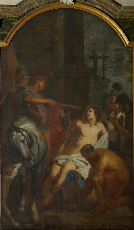 Le martyre de Saint Quentin, 1758, Pierre Joseph Verhagen