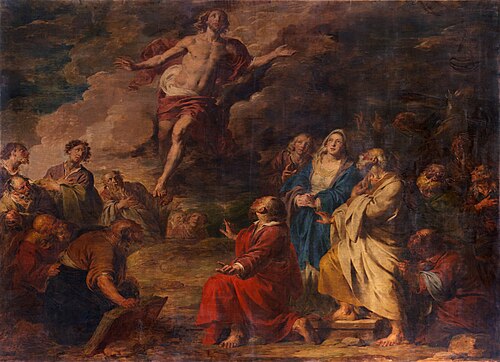 The ascension of Christ, 1800, Pierre Joseph Verhagen
