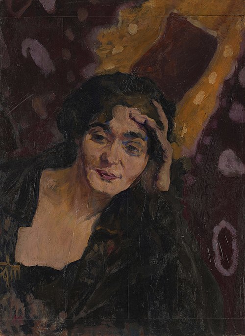 Portrait of Antonina Sokolicz-Merklowa (1879-1942), 1920, nom de convention