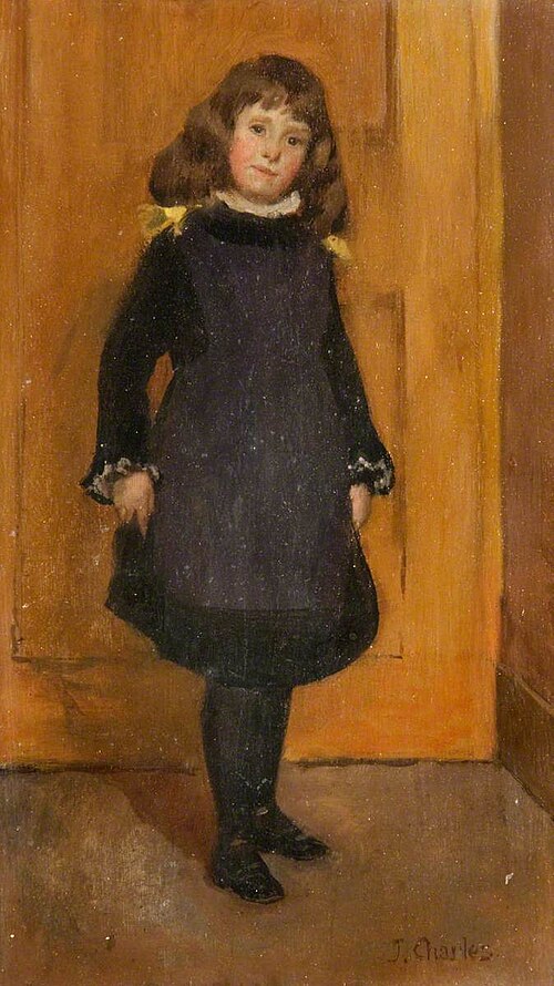 Dancing Lesson, 1880, James Charles