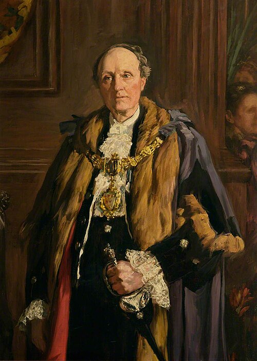 James Fairclough, MP, Mayor of Warrington (1894–1897), 1897, James Charles
