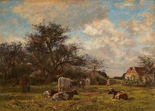 On a Sussex Farm, 1904, James Charles