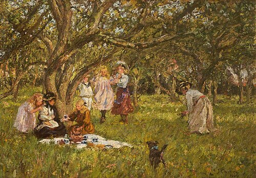 The Picnic, 1904, James Charles