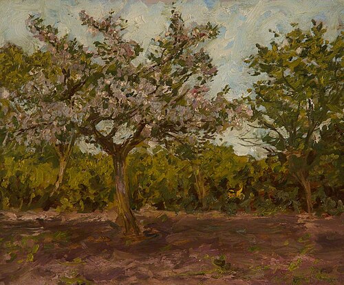 Orchard, 1904, James Charles