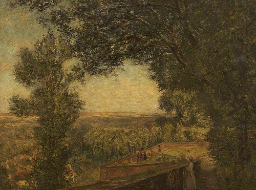 The Ramparts of Montreuil, 1904, James Charles