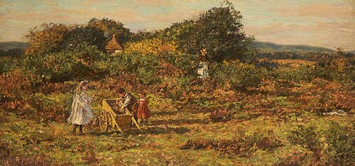 Gathering Berries, , James Charles