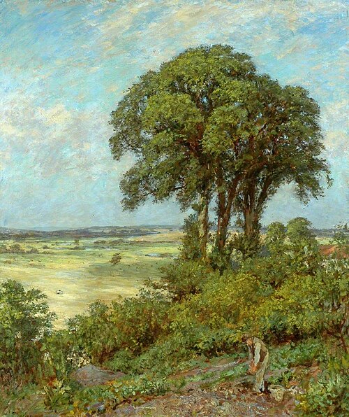 Landscape in Sussex, , James Charles