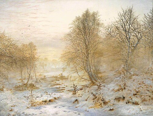 Silvery Moments, Burnham Beeches, 1885, Andrew MacCallum