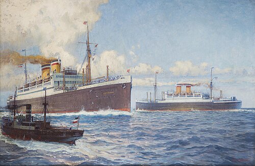 Hamburg Ship, 1939, Alexander Kircher