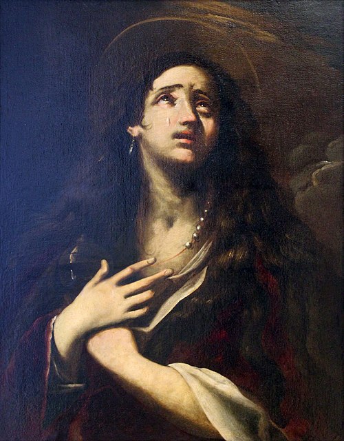 Marie-Madeleine penitente, 1650, Giacinto Brandi