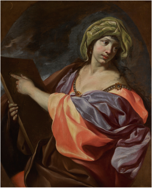 AN ALLEGORY OF MATHEMATICS, 1600, Giacinto Brandi