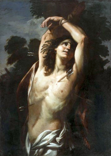 The Martyrdom of St. Sebastian, 1700, Giacinto Brandi