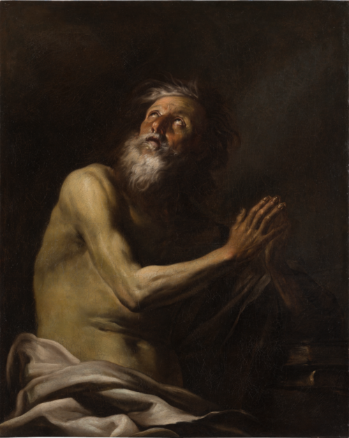 Hermit Saint (Paul the Hermit?), 1675, Giacinto Brandi