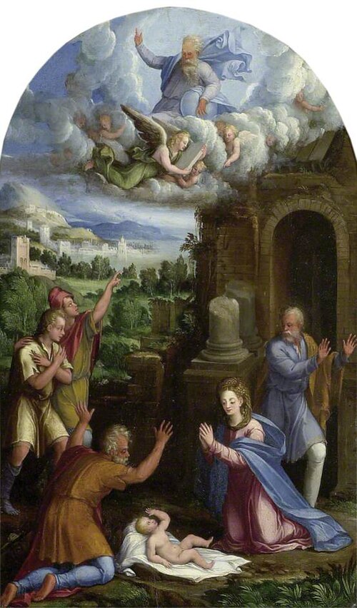 The Adoration of the Shepherds, , Camillo Filippi