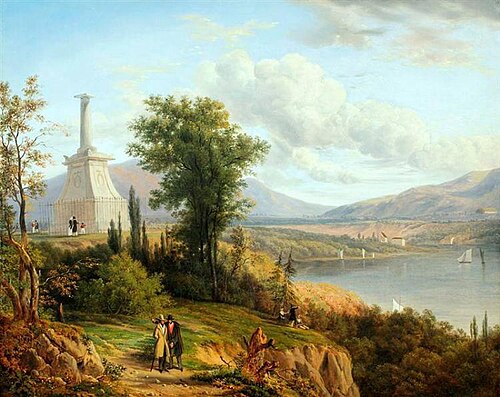 Kosciuszko's Monument, West Point, 1845, Victor de Grailly