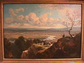 View from Mt. Holyoke, 1845, Victor de Grailly