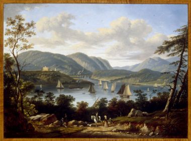 West Point from Phillipstown, 1845, Victor de Grailly