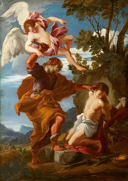The Sacrifice of Isaac, 1664, Guillaume Courtois