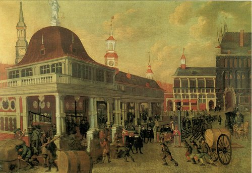 Old Bourse, 1680, Elias Galli