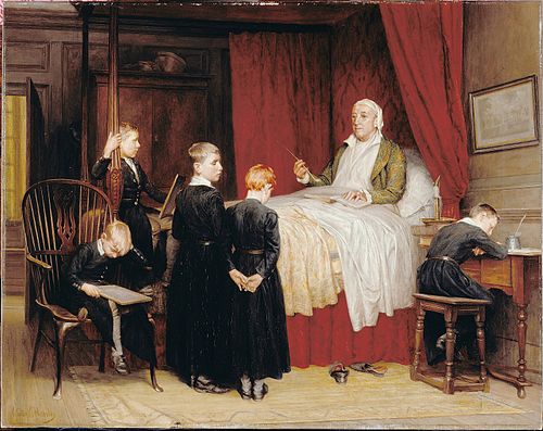 Old-time Tuition at Dulwich College, 1906, Walter Charles Horsley