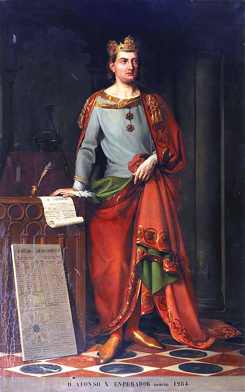 Alfonso X el Sabio, 1857, Eduardo Gimeno y Canencia