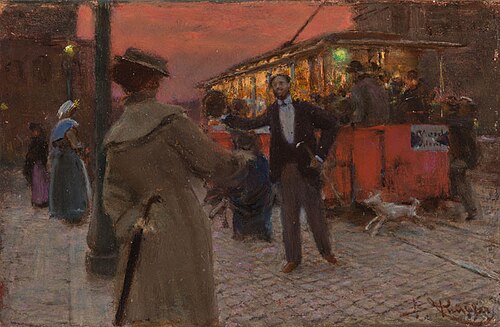 Roman Tramway, 1905, Benes Knupfer