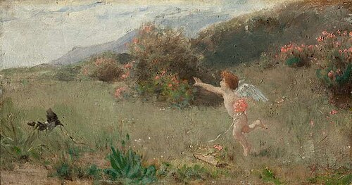 Landscape with a Cupid, , Benes Knupfer
