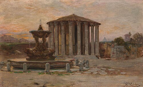 The Temple of Vesta in Rome, , Benes Knupfer