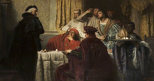 Columbus and the Egg, 1880, Benes Knupfer