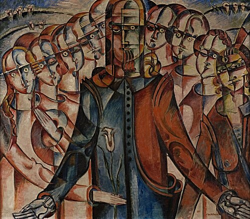 Die klugen und die törichten Jungfrauen, 1920, Walter Kampmann