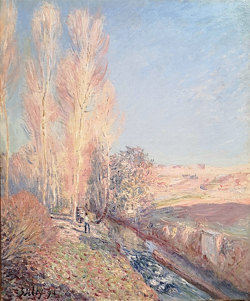 Été de la Saint-Martin, environs de Moret-sur-Loing, 1891, Alfred Sisley