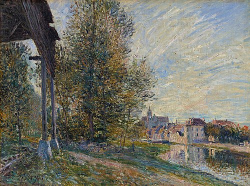 Near Moret-sur-Loing, 1881, Alfred Sisley