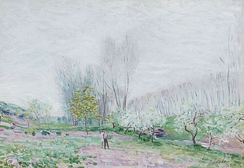 Paysage d'été à Veneux, , Alfred Sisley