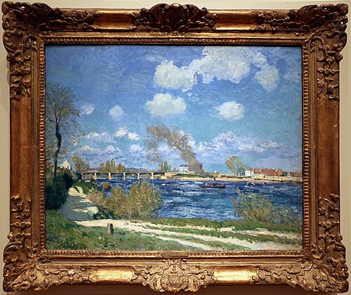 Bougival, 1876, Alfred Sisley