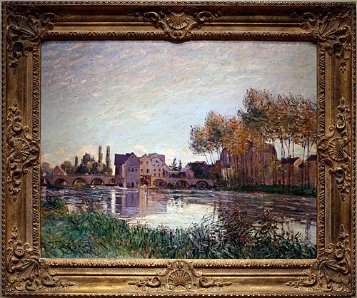 moret al tramonto, , Alfred Sisley