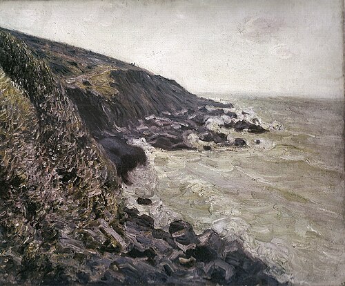 High wind, 1897, Alfred Sisley
