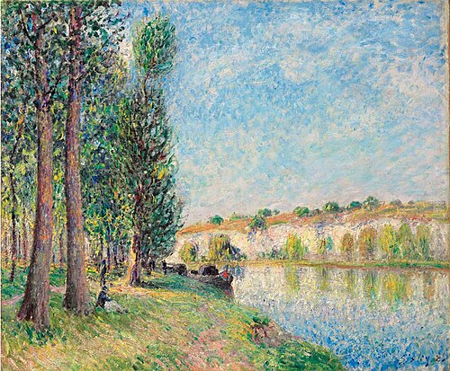 Le Loing à Moret, 1885, Alfred Sisley