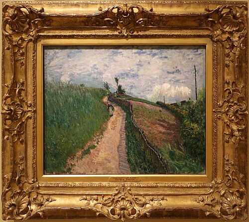 Chemin des collines, Ville d'Avray, 1879, Alfred Sisley