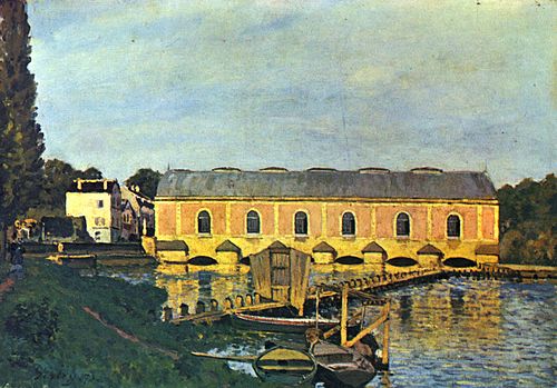La Machine de Marly, 1873, Alfred Sisley